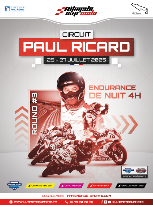 ULTIMATE CUP MOTO - 25 AU 27 JUILLET 2025
