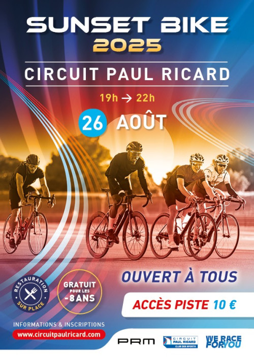 SUNSET BIKE - 26 AOUT 2025