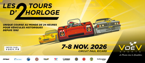 LES 2 TOURS D'HORLOGE - NOVEMBER 7 & 8 2026