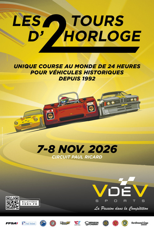 LES 2 TOURS D'HORLOGE - 7 & 8 NOVEMBRE 2026
