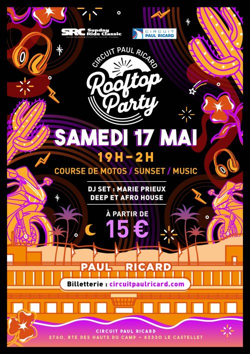 SUNDAY RIDE CLASSIC ROOFTOP PARTY - 17 MAY 2025