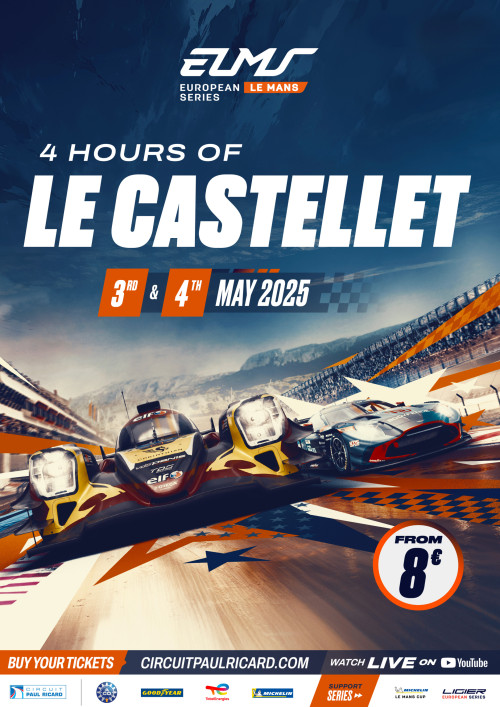 4 HOURS OF LE CASTELLET ELMS - 3 & 4 MAY 2025