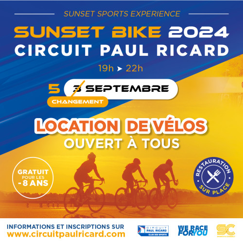 SUNSET BIKE - 5 SEPTEMBER 2024