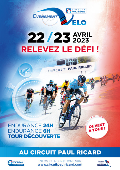 EVENEMENT VELO - 22-23 AVRIL 2023