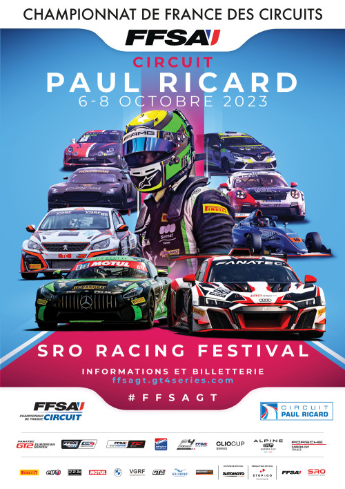 SRO RACING FESTIVAL 6-8 OCTOBRE 2023