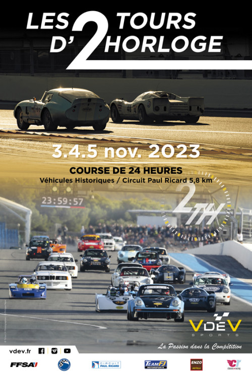 2 TOURS D'HORLOGE - 3-5 NOVEMBRE 2023