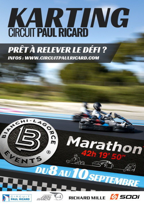 JULES BIANCHI MARATHON KARTING 42H19'50'' - 8-10 SEPTEMBER 2023