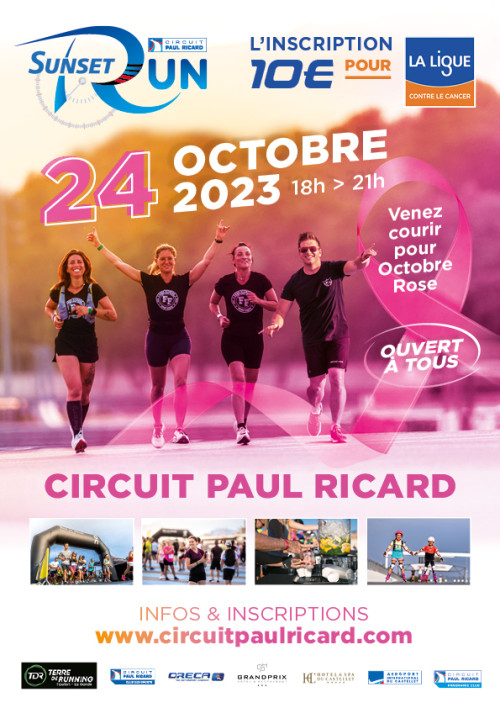 SUNSET RUN OCTOBRE ROSE - 24 OCTOBRE 2023