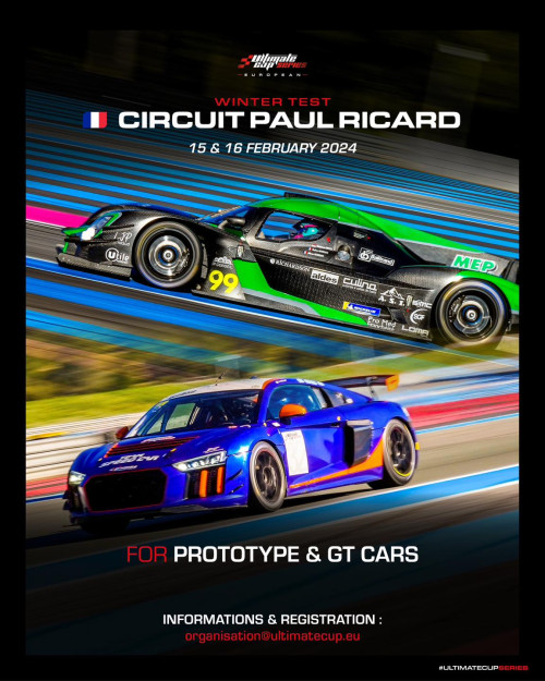 ULTIMATE CUP SERIES WINTER TEST - 15 & 16 FEVRIER 2024