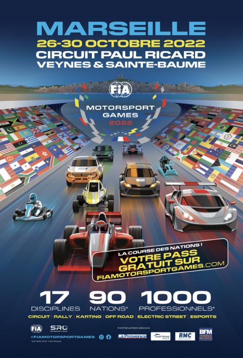 FIA MOTORSPORT GAMES – 28 – 30 OCTOBER 2022