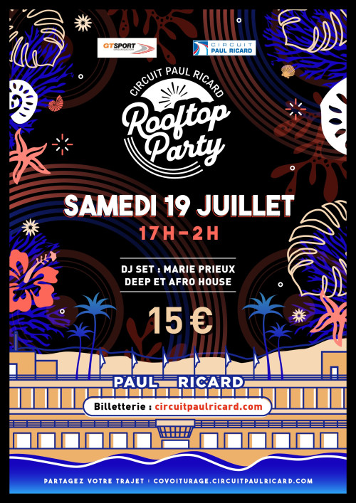 GT OPEN ROOFTOP PARTY - 19 JULY 2025
